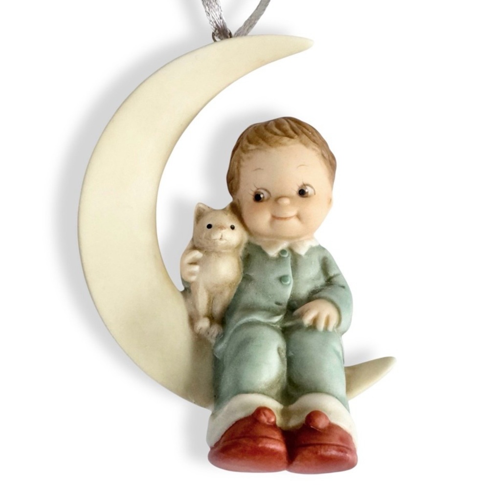 Vintage 90s Enesco Ornament I’m Bringing Good Luck Memories of Yesterday MY932